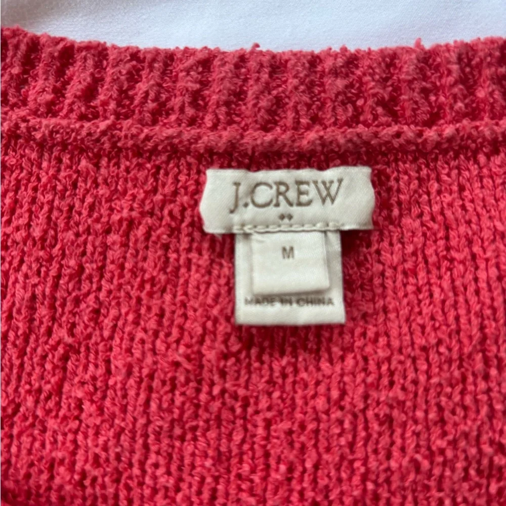 J. Crew Cable Knit Crew Neck Sweater